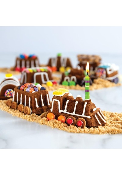 Nordic Ware Platin Koleksiyonu Tren Tav Sku: Smg8690010593856 Açık Gri