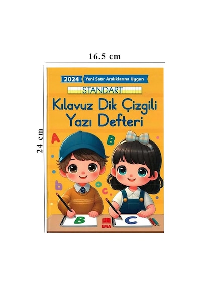Yeni Müfradat Güzel Yazı Defteri Orta Boy 16.5x24 24 Yaprak 3 Ade
