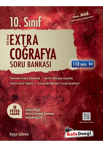 10.Sınıf Extra Coğrafya Soru Bankası - Kafadengi