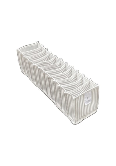 Colorfulhome Akordiyon Organizer S Ahşap Beyaz Diğer