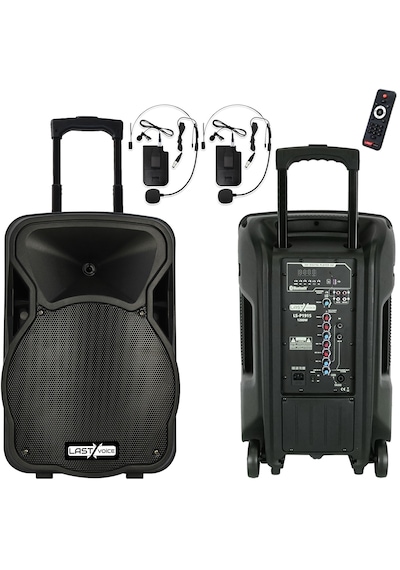 Ls-p1915hh Taşınabilir 2'li Headset Mikrofonlu Ses Sistemi 1200w