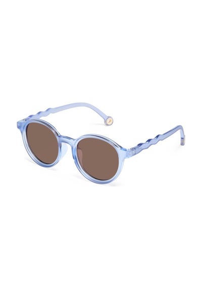 Olivio&co Classic Oval Junior Güneş Gözlüğü - Blueberry Açık Gri