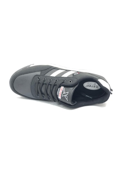X-step 2024-cilt Tramor Hafif Ve Rahat Taban Unisex Spor Ayakkabı SİYAH-BEYAZ