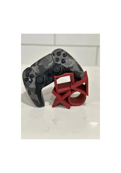 Özel Tasarım Ps5 Kol Tutucu Stand, Playstation Sembollü Joystick Standı, Dualsense Standı