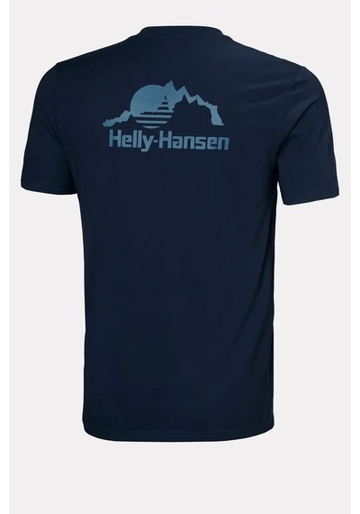 Helly Hansen Nord Graphic T-shirt Hha.62978 599 Lacivert