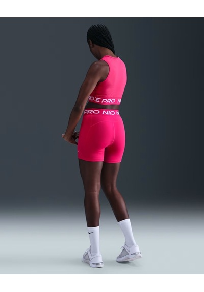Nike Pro 365 Cz9831-666 Kadın 13cm Kısa Tayt - Rush Pink Pembe