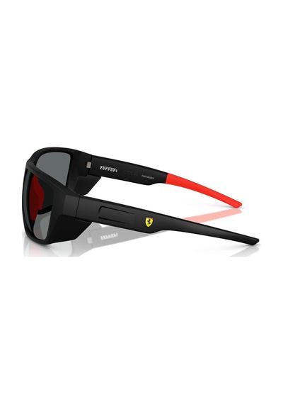 Ferrari Scuderia Fz6012u 504/81 61 Polarize Erkek Güneş Gözlüğü Siyah
