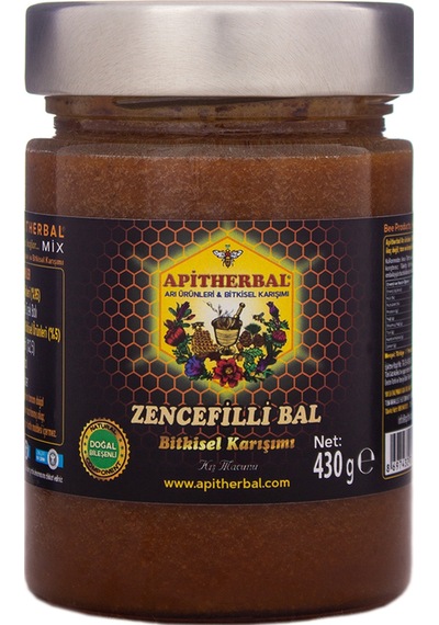 Balpınarı Apitherbal Mix Zencefilli Bal Kış Macunu 430 G