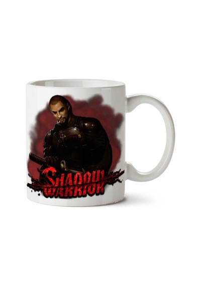 Shadow-warrior-png-clipart İki Tarafı Baskılı Kupa Bardak Çok Renkli