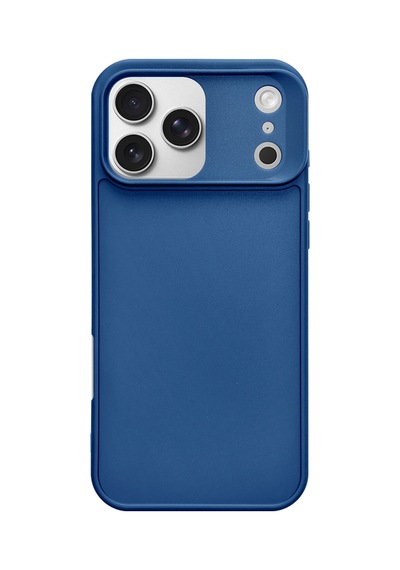 Apple iPhone 17 Pro Max Uyumlu Kamera Korumalı Darbeye Dayanıklı Renk Atmayan Keep Silikon Kılıf Lacivert