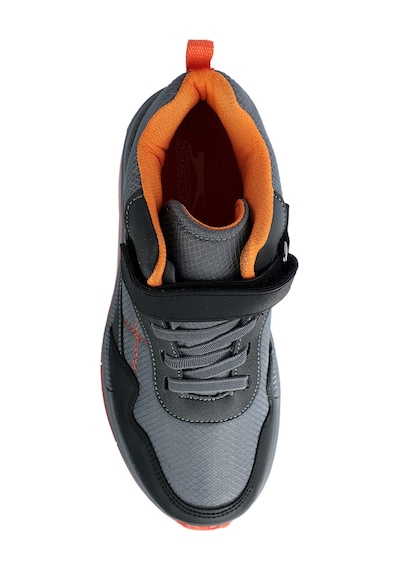Slazenger KETI I Çocuk Cırt Cırtlı Koyu Gri Bot
