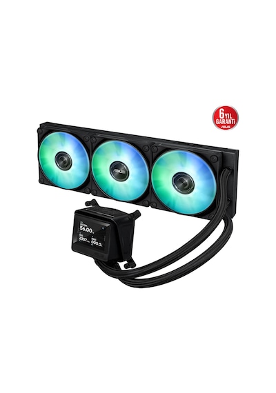 Asus Max Gaming Lc 360 Argb Lcd 360mm Siyah Sıvı Soğutucu Azaz3asu0068