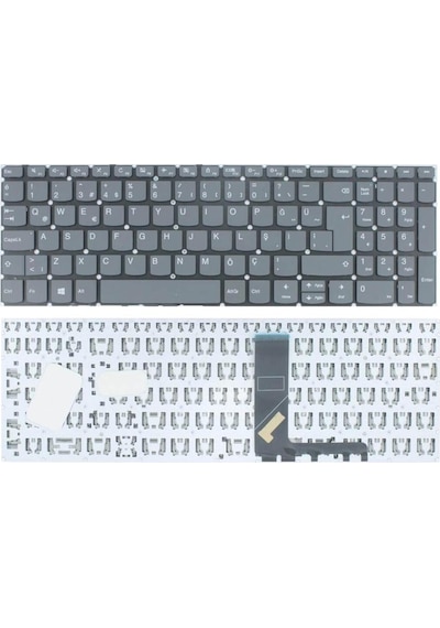 Lenovo V130-15ıkb 81hn00eltx, V130 81hn00n6tx Klavyesi - Füme Tr