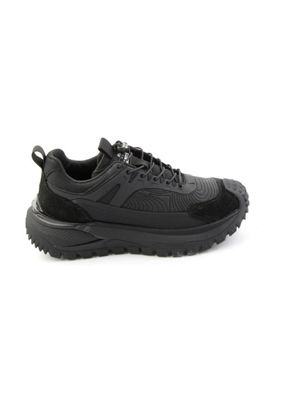 Bambi Siyah Hakiki Deri Erkek Sneaker E01175561103