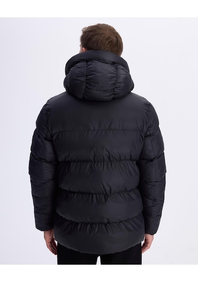 Kappa Authentic Gratia Erkek Siyah Comfort Şişme Mont