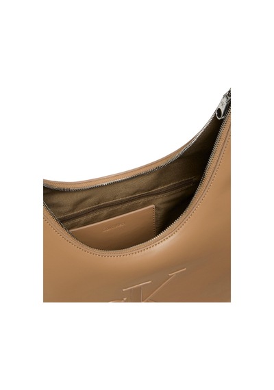 Calvin Klein Kadın Tannin Bold Crescent El Çantası-15992 Kahverengi