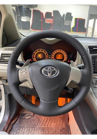 Toyota Corolla 2006-2010 Auris 2007-2009 Araca Özel Direksiyon Kı Siyah