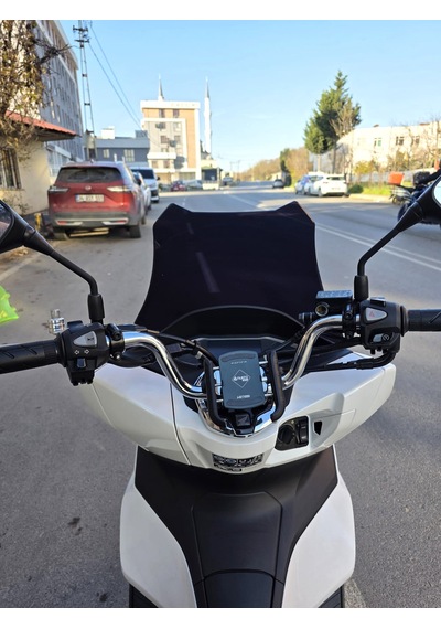Motocam Honda Pcx Ön Cam 2021-2024 Model 47cm Siyah Renkli 4mm Sportif