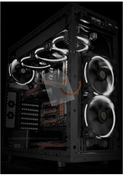 Thermaltake Cl F038 Pl12Wt A Riing 120Mm Beyaz Ledli Kasa Fanı
