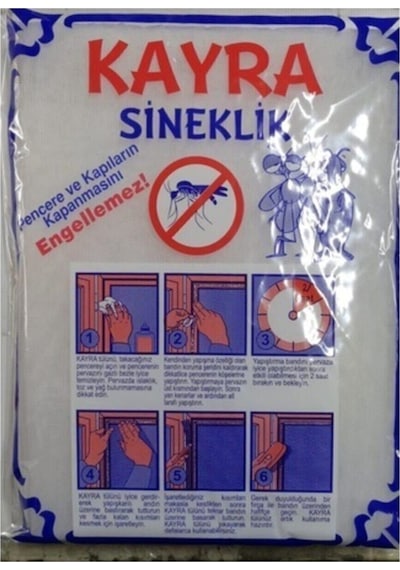 4 Adet Tek Kanat Sineklik Tül Sök Tak Yıka 75x125 Cm 75 X 125 Tül