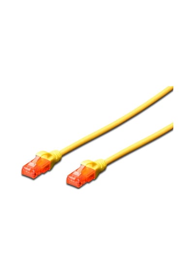 Assmann Digitus DK-1617-030/Y 3 Mt CAT6 AWG26/7 U/Utp Lzsh Sarı Patch Cord Kablo