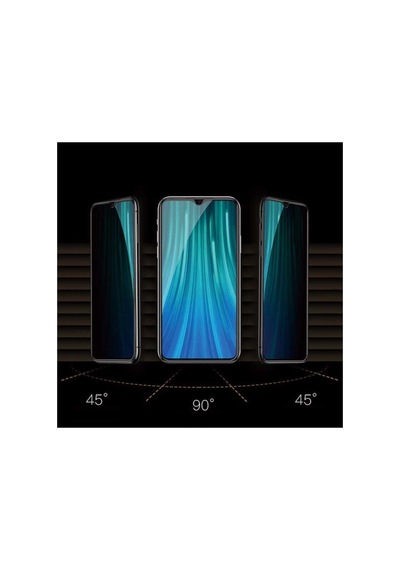 Samsung Galaxy A50 Ekran Koruyucu Temperli Kırılmaz Cam Privacy Hayalet Gizliklik Filtreli