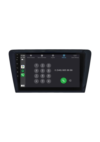 Skoda Rapid Android Multimedya Sistemi 2014-2018 Crv4487xp