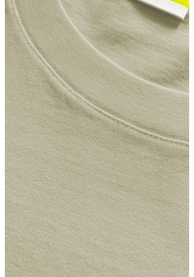 Goffra Erkek Premium Kalite Yoğun Dokulu Pamuklu T-shirt Açık Sarı M101-r0220-03 Açık Sarı