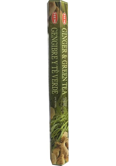 Hem Tütsü Ginger & Green Tea 20 Çubuk
