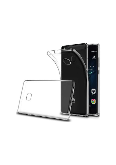 Huawei P10 Lite Kılıf Zore Süper Silikon Kapak Renksiz