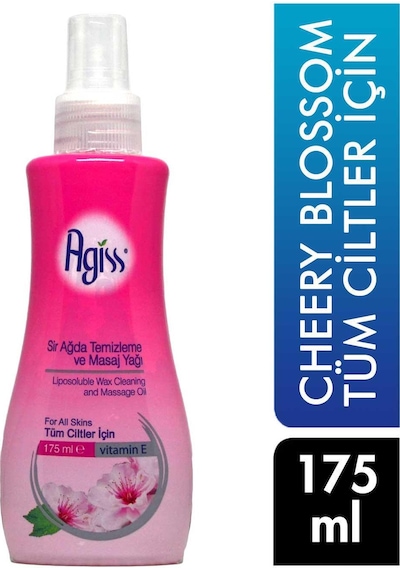 Agiss Sir Ağda Temizleme ve Masaj Yağı Sprey 175 ML