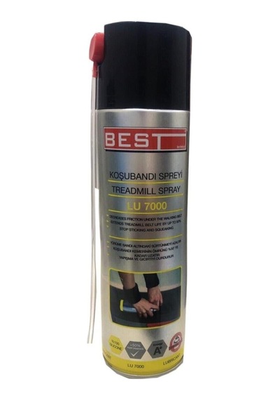Beyaz Koşu Bandı Yağı Spreyi Silikon Sprey 500 Ml