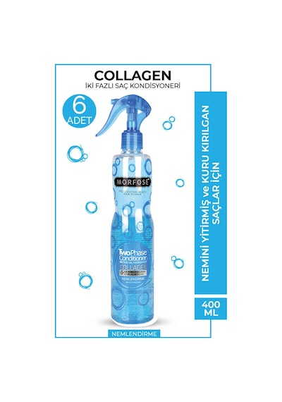 Morfose Collagen Sıvı Saç Kremi 400 Ml 6 Adet