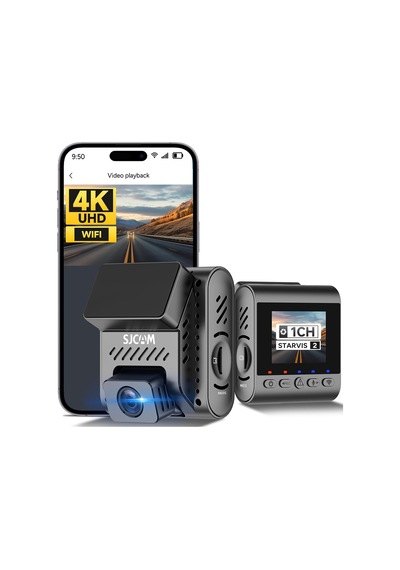 Sjcam M60s Araç Kamerası 4k/30 Frm 170 Açı Tek Kamera