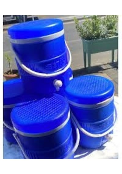 6lt Küçük Soğuk Su Termos Kaliteli Kokmaz Plastik Buzluk Termosu