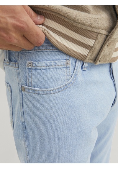 Jack & Jones Jack Jones Chris Model Rahat Kesim Kot Pantolon 12250231 Mavi