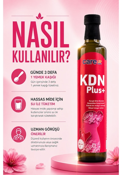 Care Up Kdn Plus Hayıt Otu, Civan Perçemi İçeren Sirke Karışımı 500 ML