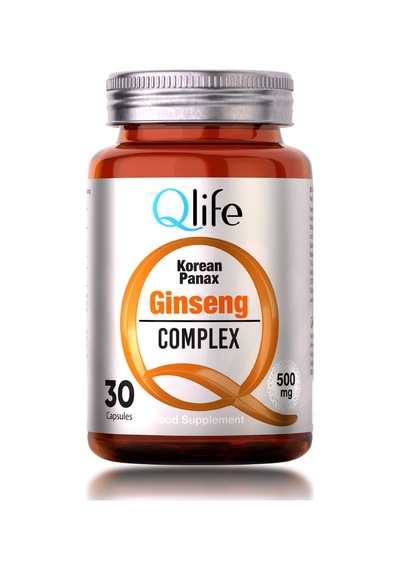 Qlife Korean Panax Ginseng 500 Mg 60 Kapsül