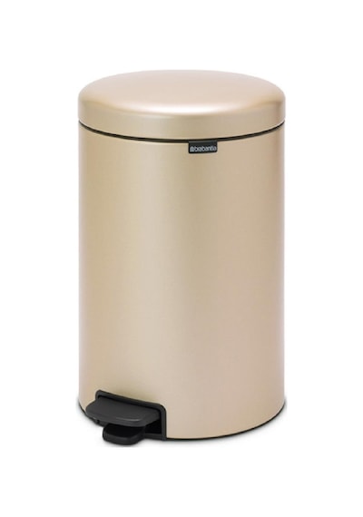 Brabantia Çöp Kutusu 20 Litre Newicon Pedallı Şampanya Rengi