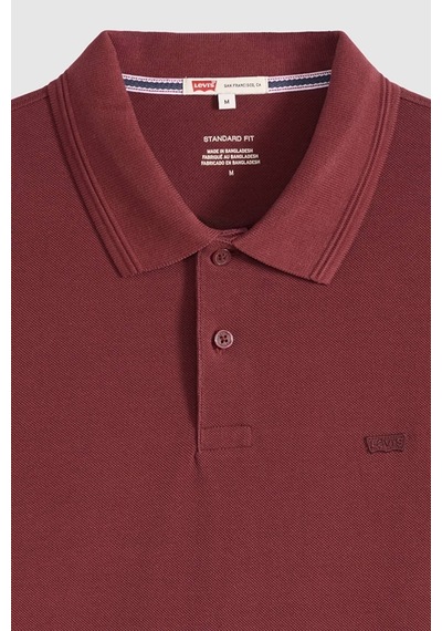 Levi's Ls Orıgınal Erkek Polo Yaka Bordo Uzun Kollu T-shirt 00aut-0002-23942