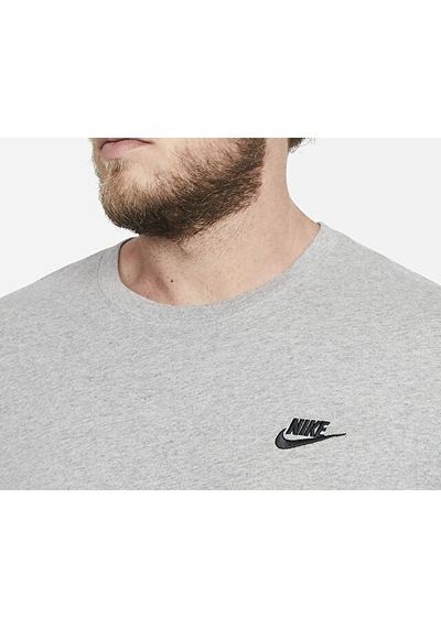 Nike M Nsw Club Tee Erkek Günlük Tişört Ar4997-064 Gri Gri