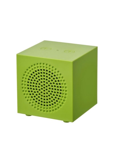 Ikea Kallsup Taşınabilir Bluetooth Hoparlör, Sarı-yeşil, 7x7 Cm
