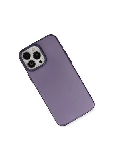 Newface - 491 - iPhone Uyumlu 15 Pro Max Kılıf Modos Metal Kapak - - Novapazr - Derin Mor
