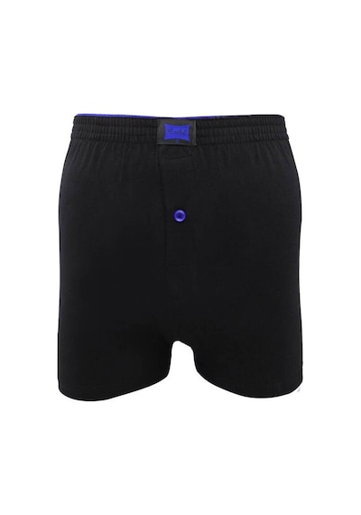 Tutku Penye Düz Boxer 117 | Siyah