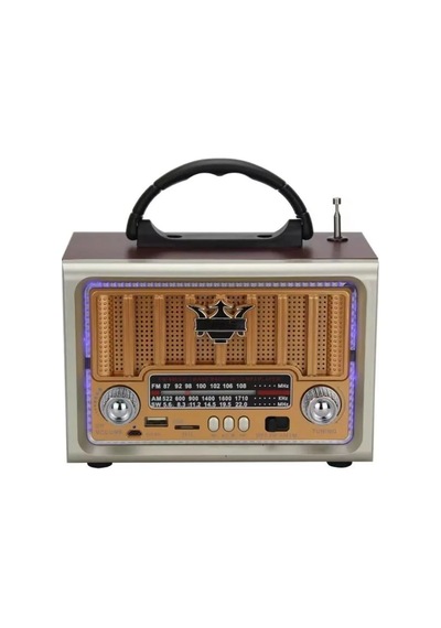 Ers Taşınabilir Klasik Am/fm/sw Retro Nostaljik Radyo