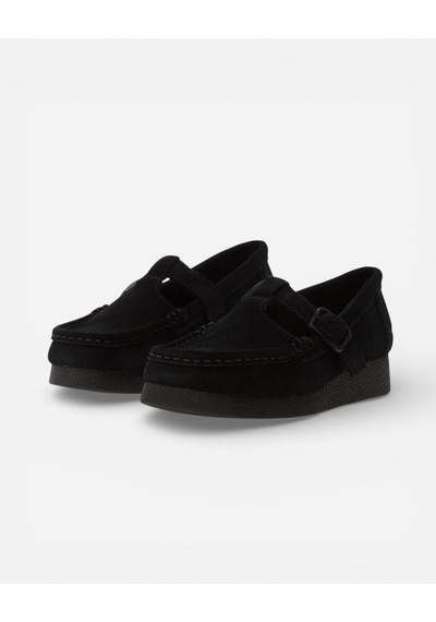 Clarks Wallabeeevobar Black Sde Kadın Siyah Günlük Ayakkabı 26183153