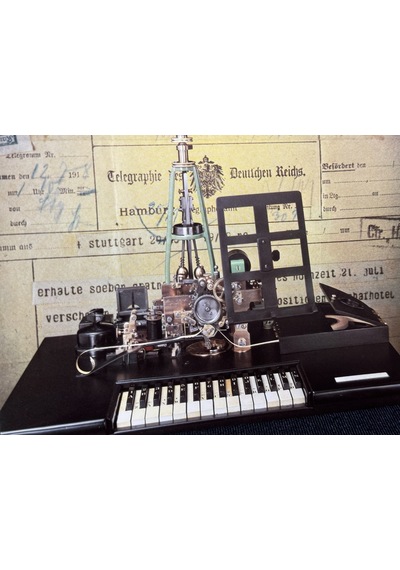 1983 Almanya Vordruckblatt Post And Technology Typendrucktelegraf Hughes Postcard Germany