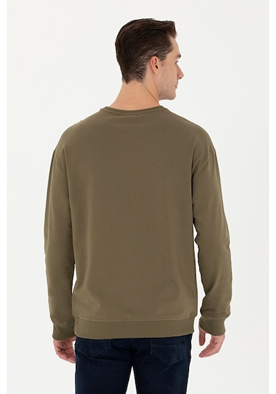 U.S. Polo Assn. Erkek Sweatshirt 50270739-vr011 Yeşil