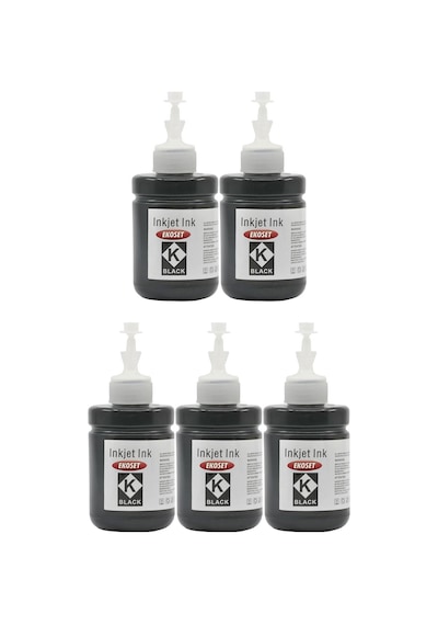 Ekoset Epson M100 M105 M200 Uyumlu Mürekkep 140 ML 5'li Set