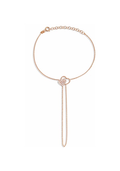Argentum Concept - Kalp Motifli Gümüş Şahmeran - B059101 Rose Gold